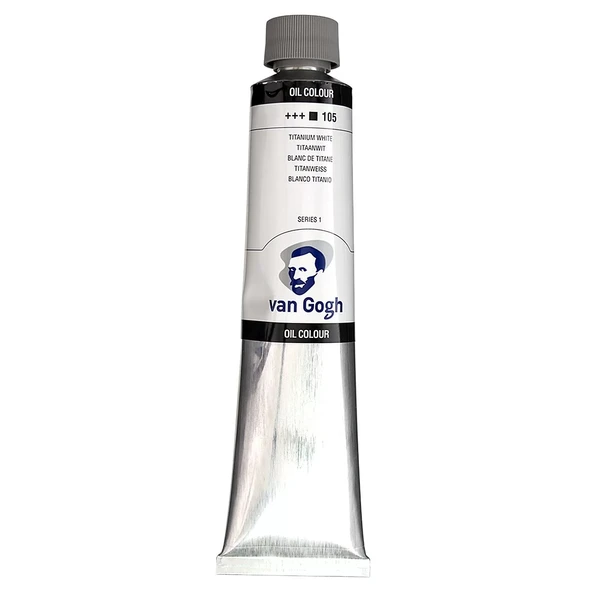 Van Gogh Yağlıboya - 200ml - Titanium White - 105 ürün görseli 1