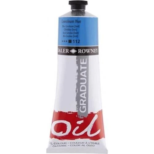 Daler Rowney Graduate Yağlı Boya 200 ml 112 Coeruleum Hue ürün görseli 1