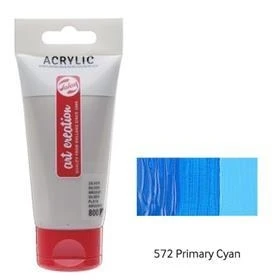 Talens Artcreation Akrilik Boya 75ml - N:572 Primary Cyan ürün görseli 1