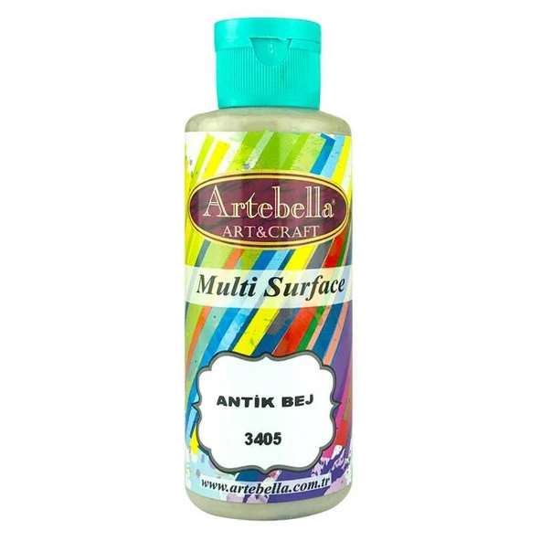 3405130 Artebella Multi Surface Boya 130cc Antik Bej ürün görseli 1