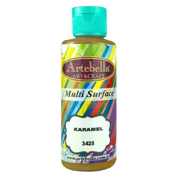 3425130 Artebella Multı Surface Boya 130cc Karamel ürün görseli 1
