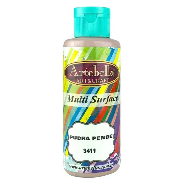 3411130 Artebella Multı Surface Boya 130cc Pudra Pembe ürün görseli 1