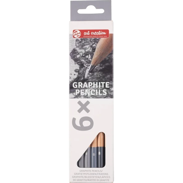 Talens Art Creation Graphite Pencils Dereceli Karakalem Eskiz Çizim Seti 6'lı ürün görseli 1
