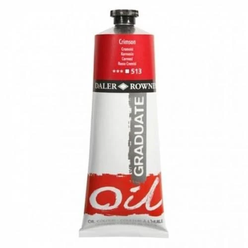Daler Rowney Graduate Yağlı Boya 38ml 513 Crimson ürün görseli 1