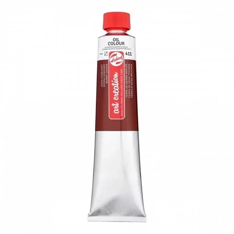 Talens Art Creation Yağlı Boya 200 ml No 411 Burnt Sienna ürün görseli 1