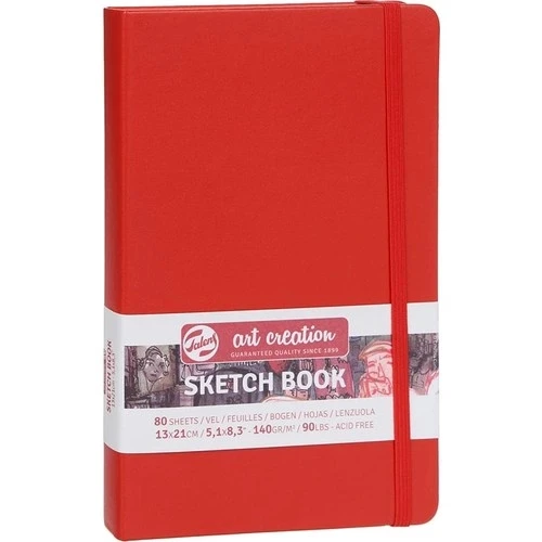Talens Eskiz - Sketch Defteri 13x21 Cm 140 Gr Kırmızı ürün görseli 1