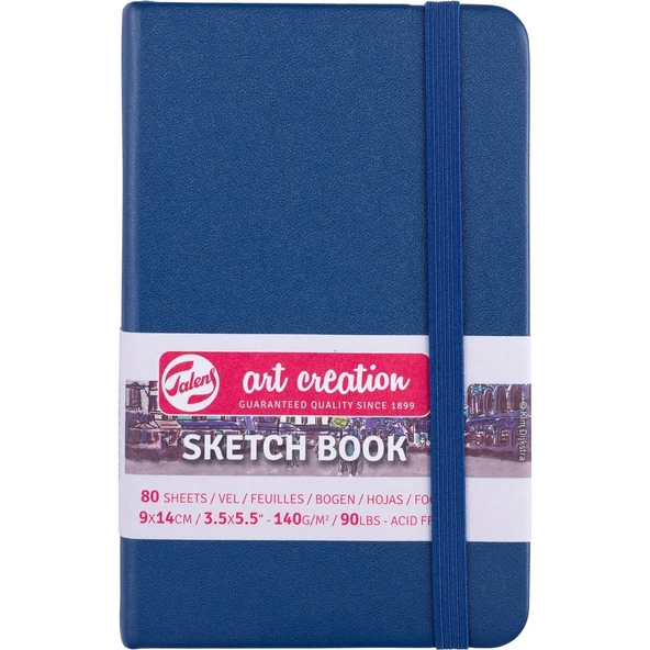 Art Creation Talens Sketchbook Navy Blue – 13×21 Cm 140 Gr 80 Sheets ürün görseli 1