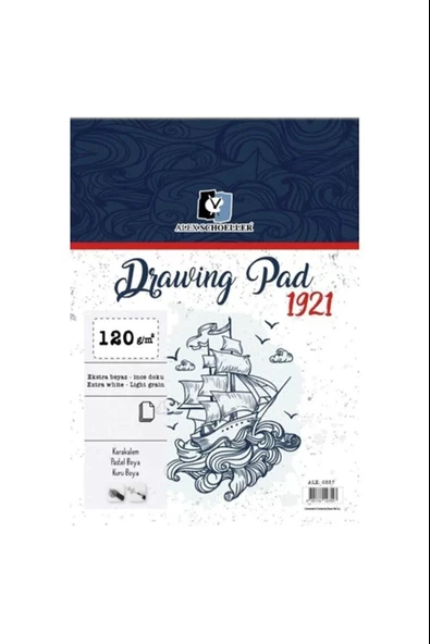 ALX.A5 120 GR SPR DRAWING PAD 50 Lİ ALX- ürün görseli 1