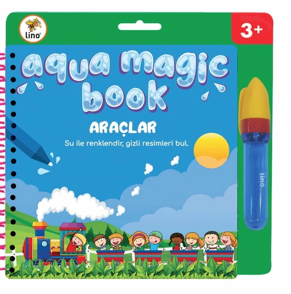 LİNO AQUA MAGİC BOOK ARAÇLAR (SİHİRLİ BOYAMA KİTABI) ürün görseli 1