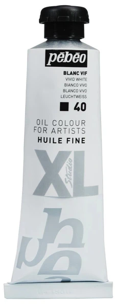 Pebeo Huile Fine Xl Yağlı Boya 37ml 40 Vivid White ürün görseli 1