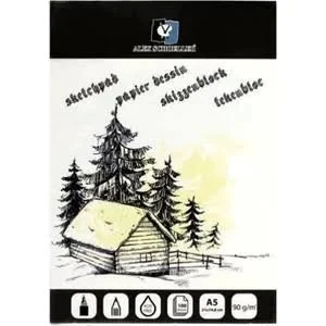 Alex Schoeller Sketch Book 20X20 Cm 160 Gr Dik Beyaz ürün görseli 1