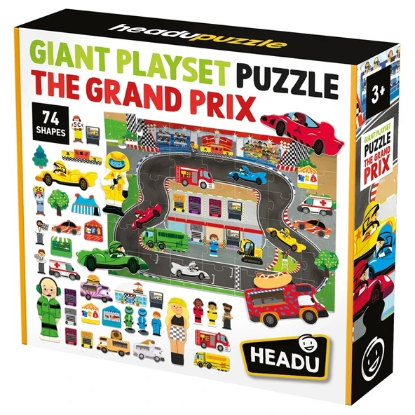 GIANT PLAYSET PUZZLE THE GRAND PRIX ürün görseli 1