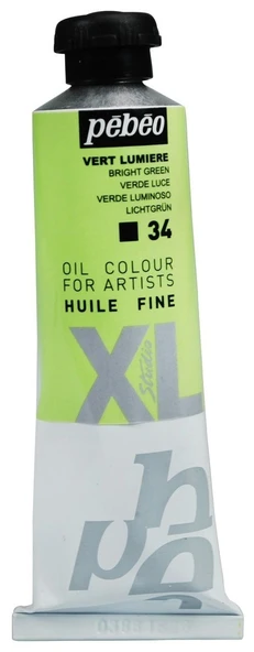 Pebeo Huile Fine Xl Yağlı Boya 37ml 34 Bright Green ürün görseli 1