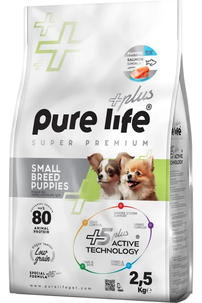 Plus Somonlu Küçük Irk Yavru Köpek Maması 2.5 Kg ürün görseli 1