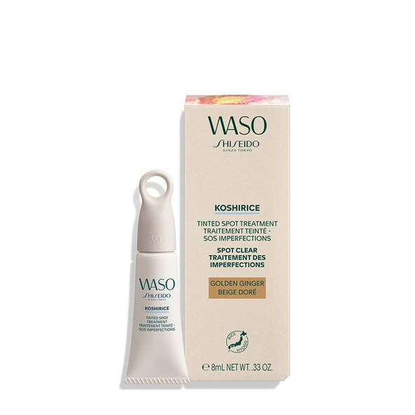 SHİSEİDO Waso Koshırıce Tınted SOS Treatment 8ml,KOYU TON, Golden Ginger. Sivilce Görünümüne Karşı Renkli Kapatıcı Bakım Kremi ürün görseli 1