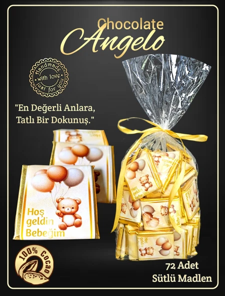 Angelo Chocolate Bebek Çikolatası - Resim 2