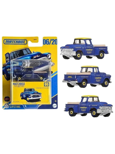 Matchbox Premium Arabalar 57 Gmc Stepsıde GBJ48 JFK39 - Resim 2