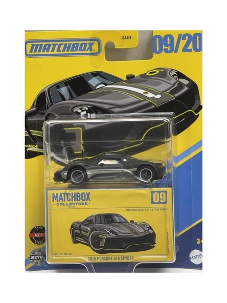Matchbox Premium Arabalar 2015 Porsche 918 Spyder GBJ48 JCL37 ürün görseli 1
