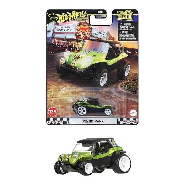 Hot Wheels Boulevard Premium Araçlar MEYERS MANX  GJT68 - JBL22 ürün görseli 1