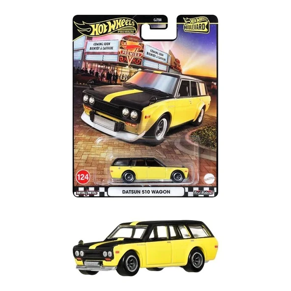 Hot Wheels Boulevard Premium Araçlar DATSUN 510 WAGON GJT68 - JBL21 ürün görseli 1