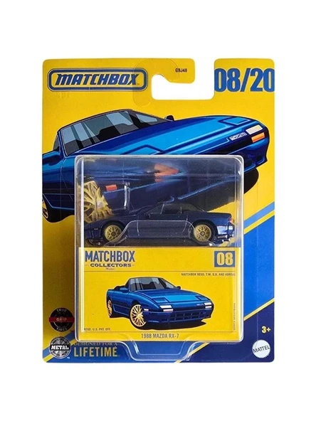 Matchbox Premium Arabalar 1988 Mazda Rx-7 GBJ48 JCL41 ürün görseli 1