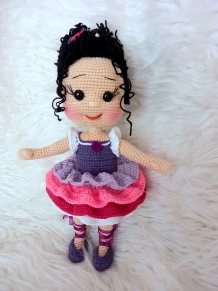 Neşe Bebek Amigurumi Organik Oyuncak ürün görseli 1