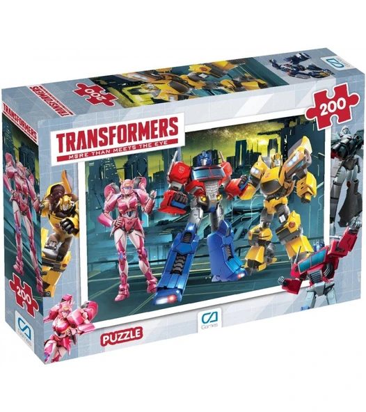 Transformers Puzzle 200 Parça ürün görseli 1