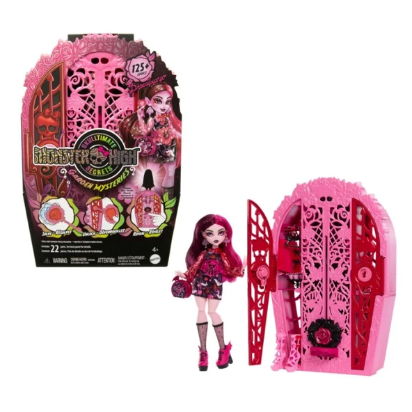 Orjinal Monster High Bebekleri Monster Garden Mysteries Gizemli Arkadaşlar Monster High Seri 4 Bebekleri Draculaura ürün görseli 1