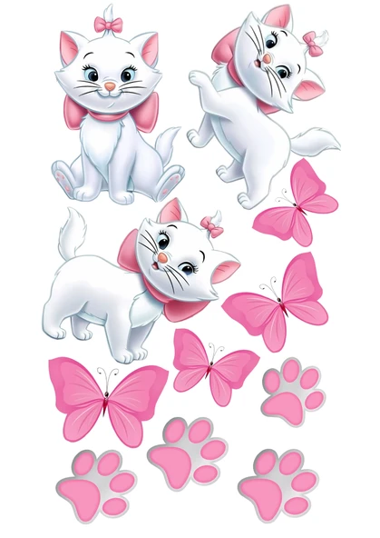 Kedi Yenilebilir Cupcake ve Pasta Resim Baskı ürün görseli 1