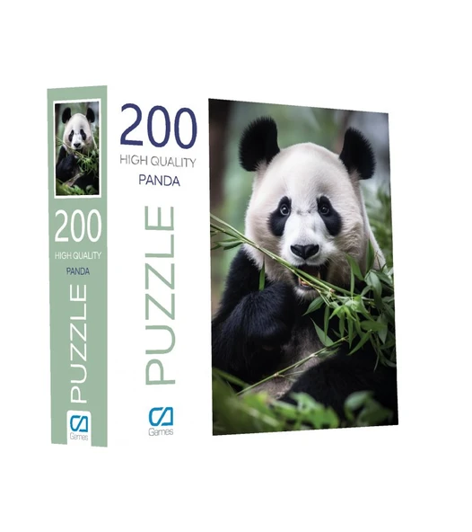Panda Puzzle 200 Parça ürün görseli 1