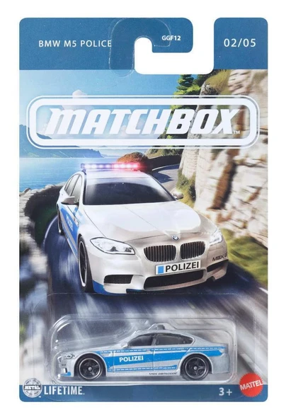 Matchbox  Temalı Arabalar - BMW M5 POLICE JCH20 ürün görseli 1