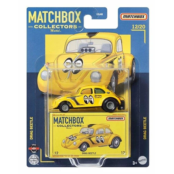 Matchbox Premium Arabalar  Drag Beetle GBJ48 HFL89 ürün görseli 1