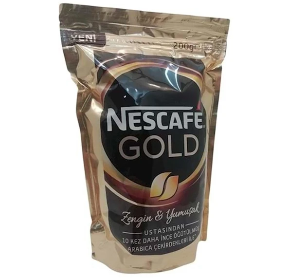 Nestle Nescafe Gold Doy Pack Sgnt 200gr 12584205 ürün görseli 1