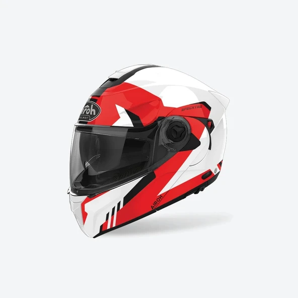 AIROH SPECKTRE CLEVER RED GLOSS KASK ürün görseli 1