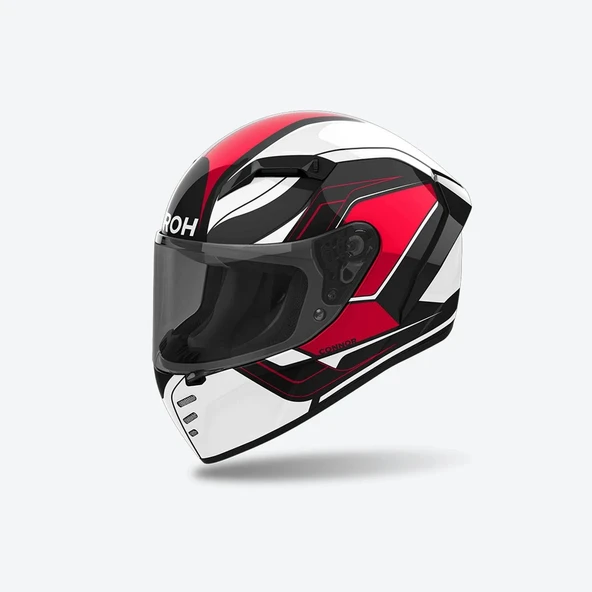 AIROH CONNOR DUNK RED GLOSS KASK ürün görseli 1