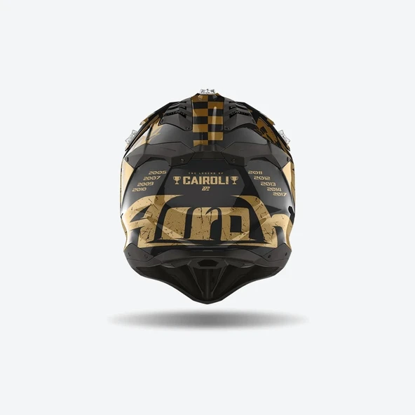 AIROH AVIATOR 3 TC222 THE LEGEND KASK - Resim 3