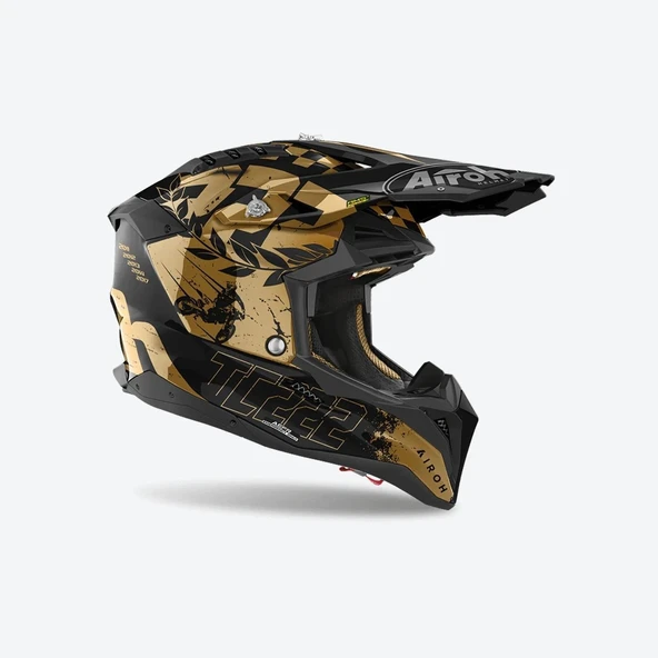 AIROH AVIATOR 3 TC222 THE LEGEND KASK - Resim 2