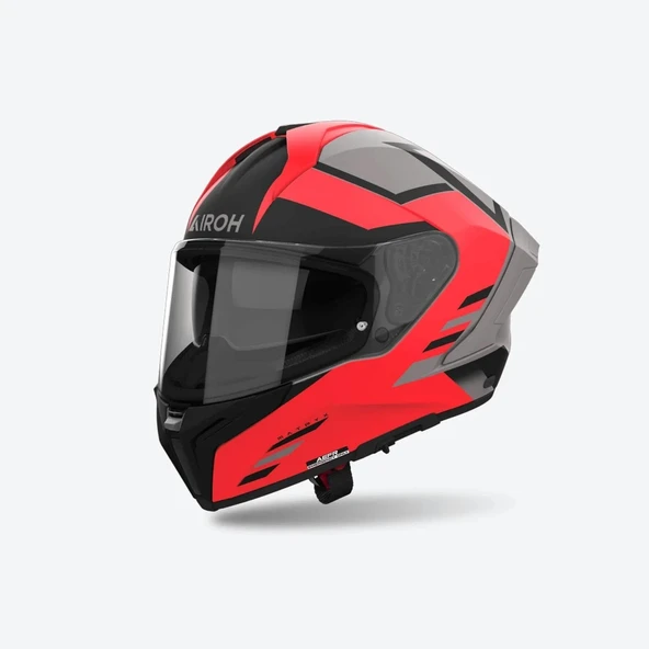 AIROH MATRYX THRON ORANGE MATT KASK ürün görseli 1