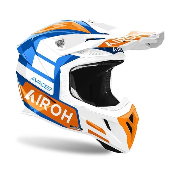 AIROH AVIATOR ACE 2 SAKE ORANGE GLOSS KASK - Resim 2