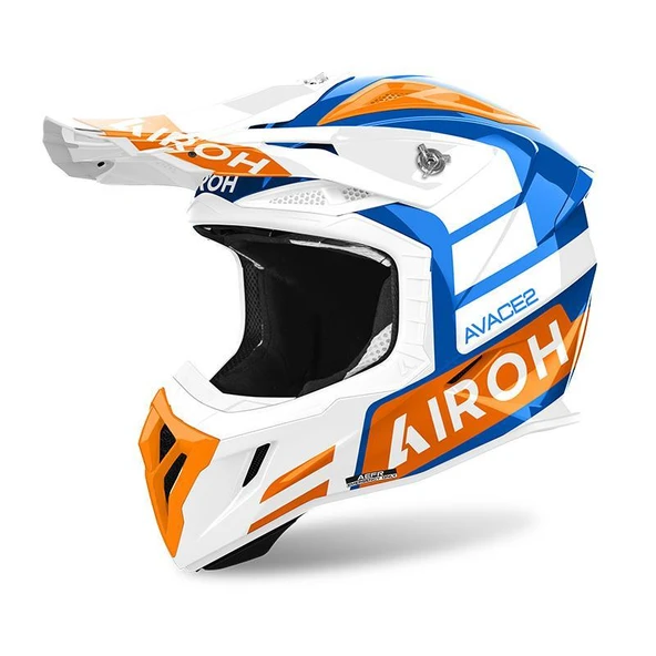 AIROH AVIATOR ACE 2 SAKE ORANGE GLOSS KASK ürün görseli 1