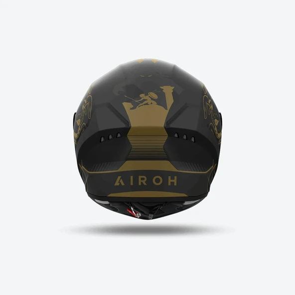 AIROH CONNOR TITAN MATT KASK - Resim 2