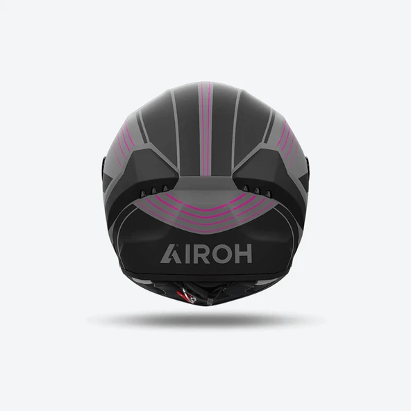 AIROH CONNOR ACHIEVE PINK MATT KASK - Resim 2