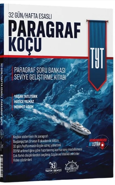 TYT Paragraf Koçu Soru Bankası Edebiyat Denizi ürün görseli 1