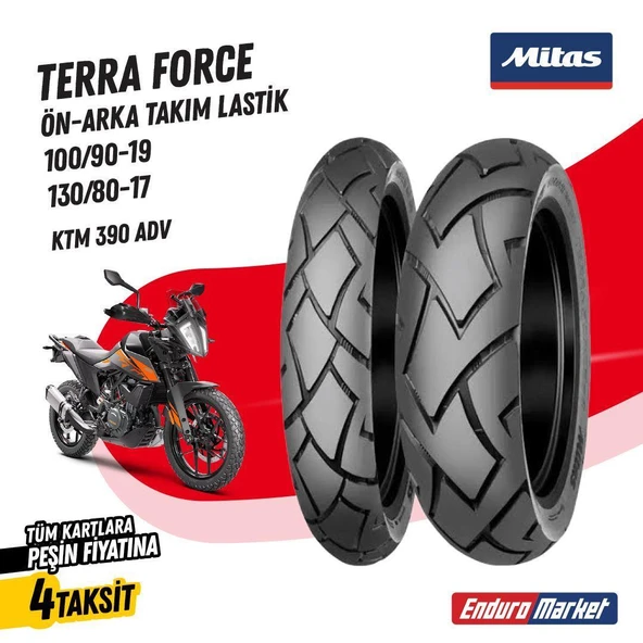 KTM ADV 390  MİTAS TERRA FORCE LASTİK TAKIMI ürün görseli 1