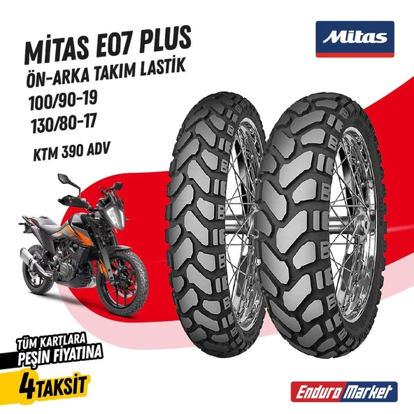 KTM 250 ADV  MİTAS E07+ LASTİK TAKIMI ürün görseli 1