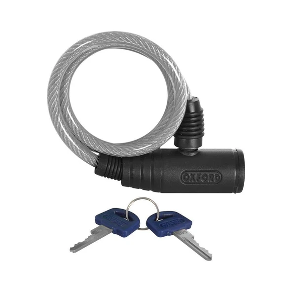 OXFORD BUMPER KABLO KİLİT ŞEFFAF 6MM X 600MM ürün görseli 1