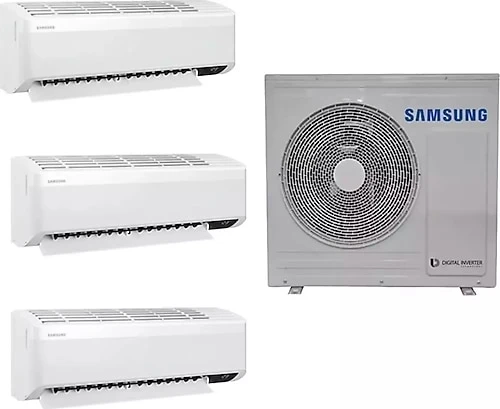 Samsung Wind Free Multi 1+3 Sistem (AJ068TXJ3KH/EA)  7+12+18 Btu 6,8 kw Dış Ünite ürün görseli 1