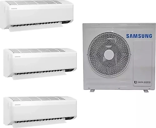 Samsung Wind Free Multi 1+3 Sistem (AJ080TXJ4KH/EA) 7+18+18 Btu 8 kw Dış Ünite ürün görseli 1