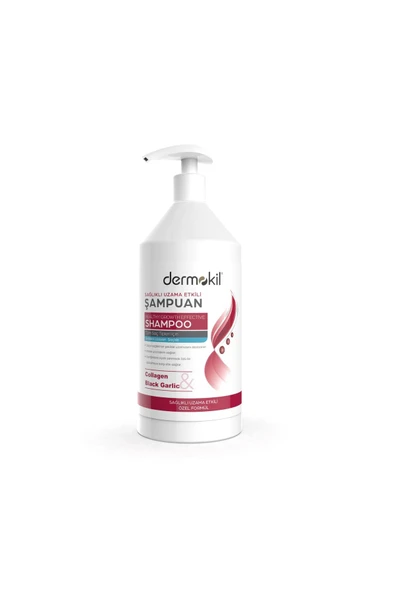 Dermokil Kolajen ve Siyah Sarımsak Sağlıklı Uzama Etkili Şampuan 1000 Ml ürün görseli 1