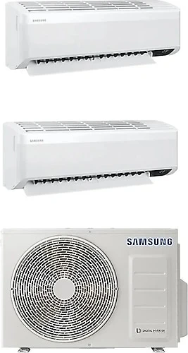 Samsung Wind Free Multi 1+2 Sistem (AJ050TXJ2KH/EA) 7+9 Btu İç 5,2 kw Dış Ünite ürün görseli 1